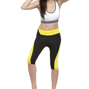 Nouvel Arrivage Leggings Capri Femme de Haute Qualité, Élastiques à la Taille, pour Streetwear, Course, Gym et Yoga - Product Image 1