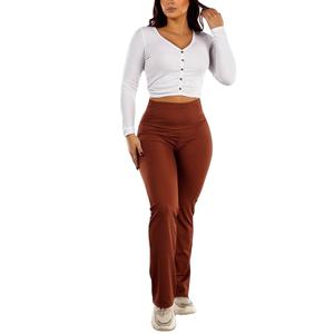 Prix de gros Pantalons pour femmes avec votre marque de distributeur Logo personnalisé Meilleur matériel Fournisseur de pantalons pour femmes de BD - Product Image 3