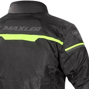 Chaqueta de Motociclismo de Cuero de Estilo Deportivo Corto, Talla Grande, Unisex, Buen Rendimiento en Clima Cálido - Product Image 3