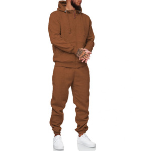 Men's AutumnWinter Two piece Tracksuits Printed Jogger Sweatsuits Men's Tracksuit Custom Printing Logo Men's Streetwear <b>Sets</b> - Product Image 4