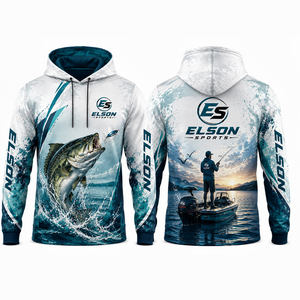 Sudadera de Pesca con Estampado Personalizado de Alta Calidad, con Máscara Facial, Manga Larga, Protección UPF 50, Anti-UV - Product Image 6