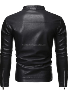 Veste en cuir véritable Regular Fit à la mode pour hommes Veste en cuir de qualité supérieure pour hommes - Product Image 3