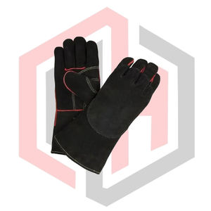 Guantes de Trabajo de Cuero con Parches, Resistentes al Calor y al Fuego, Antidesgarros, Sin Silicona - Product Image 1