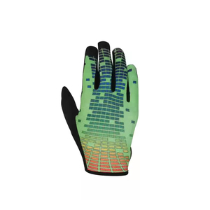 Gants de cyclisme VTT mi-doigts respirants antidérapants au design optimal avec fermeture auto-agrippante unisexe en polyester et nylon pour la course cycliste hivernale - Product Image 2