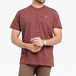 T-shirt en coton pour homme, coupe oversize streetwear, respirant, couleur unie, manches courtes, haut décontracté d'été 2026 - Product Image 2