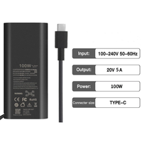 Nouveau chargeur USB-C 100W 20V 5A pour ordinateur portable Dell Inspiron 14 16 XPS14 Latitude Precision, alimentation secteur pour ordinateur portable