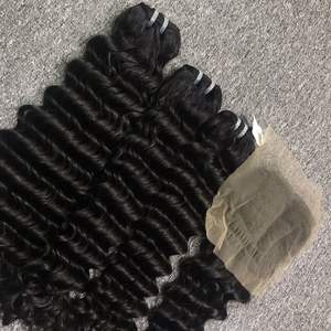 วิกต่อผมหยักศกลึกทรงหลวมลูกไม้ HD ผม100% จาก Vqhair - Product Image 5