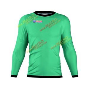 Compression Gym <b>Shirts</b> Surfing Long Sleeve Custom Logo UV <b>BJJ</b> Rashguard MMA Sublimated Mens Rash Guard DHL Sublimation FEDEX OEM - Product Image 1