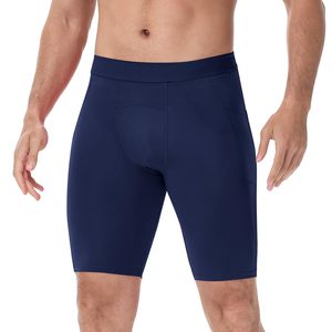 Shorts de compression pour hommes à taille haute pour la course, l'entraînement et le sport, favorisant la récupération musculaire et l'amélioration des performances - Product Image 3
