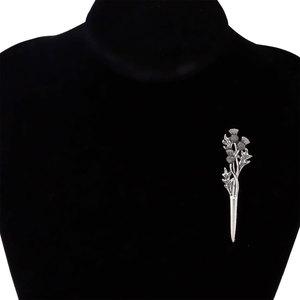 Broche de Cardo Escocés, Regalo Escocés, Broches Decorativos, Accesorio Tradicional de los Highlands Irlandeses, Alta Calidad 2026 - Product Image 5