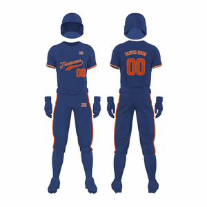 ชุดยูนิฟอร์มเบสบอลทีมแบบครบชุดคุณภาพสูง เสื้อ กางเกง เข็มขัด ผ้าโพลีเอสเตอร์ระบายอากาศ แห้งเร็ว ต้านเชื้อแบคทีเรีย สำหรับทุกเพศ - Product Image 6