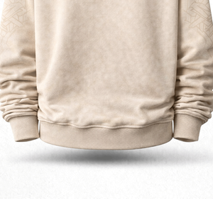 Fabricante de sudaderas con etiqueta privada que ofrece empaques personalizados con marca propia y soporte completo de producción OEM para marcas de ropa. - Product Image 6