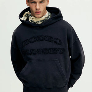 Sudadera con Capucha de Alta Calidad para Hombre, con Logotipo Personalizado, de Algodón y Felpa, Cálida para Invierno, Estilo Urbano - Product Image 1
