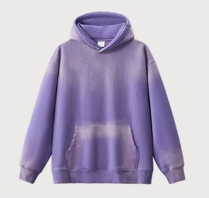 Sudadera con Capucha Personalizada para Hombre, Estilo Desgastado, Lavado Ácido, Efecto Desteñido por el Sol, Sudadera Unisex Vintage, Térmica, Servicio OEM - Product Image 6