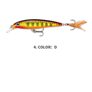 Señuelo de Pesca de Agua Salada, 80 mm, 7 g, ABS, Múltiples Colores, Cebo de Pesca, Señuelos de Pesca Flotantes para Lubina - Product Image 4