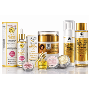Set de Cuidado Facial Skin Magic con Suero de Colágeno, Crema Facial, Bálsamo Labial y Crema de Manos Aclarante - Product Image 1