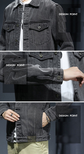 Nueva Chaqueta de Mezclilla para Hombre, Estilo Casual, Juvenil y Popular, para Primavera, Otoño e Invierno - Product Image 5