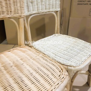 Sillas Infantiles de Ratán Hechas a Mano de Grado Comercial para Alquiler de Eventos, Muebles para Fiestas, Mimbre Natural, Fábrica OEM - Product Image 6