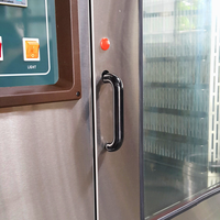 Nouveau four à convection industriel portable en acier inoxydable à 8 plateaux avec commande numérique pour boulangerie et transformation des noix