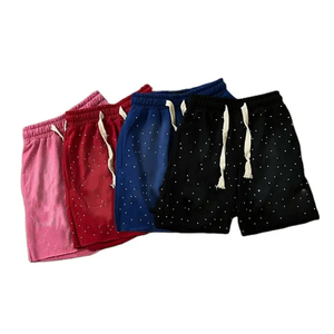 Shorts unisexes de haute qualité avec strass, shorts brillants en cristal pour soirée et club, shorts de créateur, vente en gros de strass de haute qualité - Product Image 3