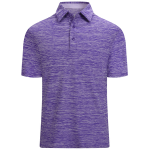 2026 New Arrival Hot Selling Solid Color Polo Shirts Knitted Short Sleeve Polo Shirt Casual Style 100% Polyester - Product Image 1