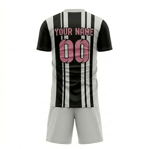 Ropa Deportiva de Entrenamiento, Camisetas de Fútbol, Nuevo Diseño de Sublimación, Logotipo Personalizado, Nombre del Equipo, Transpirable, 100% Poliéster Estampado - Product Image 3