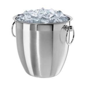 Double Wall Stainless Steel Wine Chiller Champagne <b>Ice</b> <b>Bucket</b> with Knob Handles for Bar Club Party <b>Table</b> Decor - Product Image 4