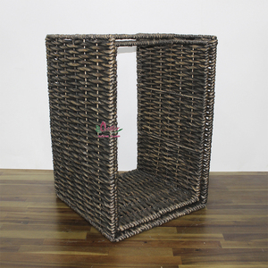 Artex Dong Thap Factory Vietnam <b>Wicker</b> Log <b>Basket</b> Set Handwoven Decorative <b>Storage</b> for Firewood Logs - Product Image 4