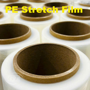 LLDPE Transparent Stretch Film 200m 50cm Moisture Proof Easy-to-Use Protective Soft Packaging <b>Pallets</b> for Many Products Casting - Product Image 3