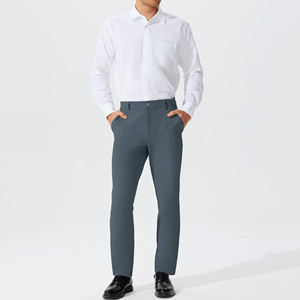 Pantalones de Golf Ligeros para Hombre al por Mayor, Diseño Personalizado, Cintura Alta con Bolsillos Laterales, Pantalones de Golf de Poliéster y Spandex - Product Image 3