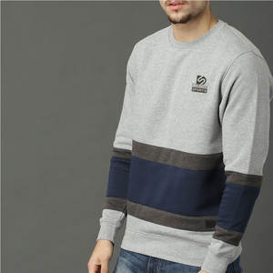 Sweat-shirts pour hommes grande taille, couleur unie, printemps, en molleton, écologiques, respirants - Product Image 2