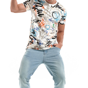 100% Polyester Sports Custom Quick Dry T-shirt Men Custom Print Tee Shirt Breathable Sublimation T-Shirts For Men's Wear - Product Image 2