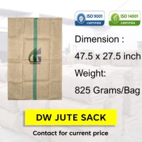 Sac en jute 120x70cm 825g 100kg de qualité alimentaire avec coutures latérales renforcées pour l'agriculture, personnalisable, vente en gros Goodman Global Bangladesh