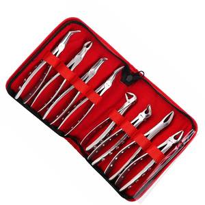 Kit d'instruments d'extraction dentaire, forceps pour chirurgie buccale et clinique dentaire - Product Image 6