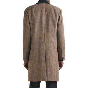 2026 <b>Men's</b> Thick Woolen <b>Overcoat</b> Breathable <b>Winter</b> Business Coat Casual Warm Formal Jacket <b>Men's</b> Trench Coats - Product Image 3