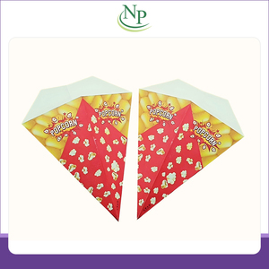 Leader dans la vente de boîtes à cornets de pop-corn écologiques et jetables de qualité exceptionnelle, provenant d'un vendeur indien pour les acheteurs sérieux. - Product Image 2