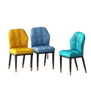 Silla de Estilo Francés, Diseño Exquisito, Tapizada en Cuero, Silla de Lujo para Comedor, Sillas para Cocina y Área de Comedor - Product Image 6