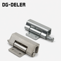 Charnière de meuble dissimulée en acier inoxydable/fer DG-DELER CL237, charnière de porte robuste, charnière pivotante, charnière de porte pliante