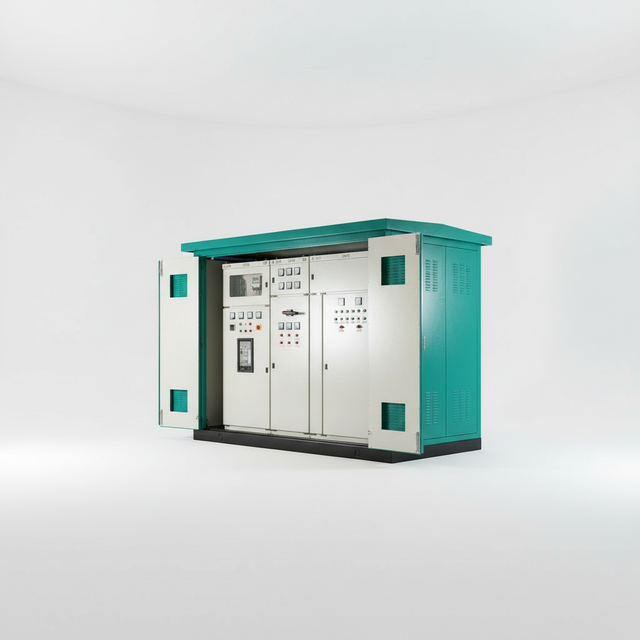 Prefabricated Containerised Substation; Compact Substation for 12 KV Power Distribution