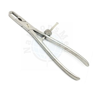 NABSONS MED Bone Reduction Clamp Forceps 24cm 4.5mm <b>Thread</b> <b>Lock</b> Stainless Steel Manual Orthopedic Surgical Instrument Reusable - Product Image 4