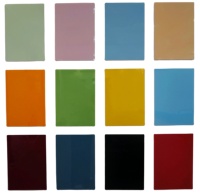 Leasinder feuille de stratifié acrylique solide à haute brillance 1mm 1.3mm pour surface de meubles et d'armoires matière plastique haute densité