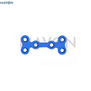 Placa Maxilofacial L1 de Alta Calidad y Durabilidad, Implantes Quirúrgicos de Acero Inoxidable, Espaciado de Orificios de 6 mm, Instrumentos Médicos Veterinarios - Product Image 6