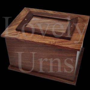 Urna de madera para cremación de adultos, tamaño mediano, para guardar cenizas, recuerdo conmemorativo, venta al por mayor. - Product Image 2