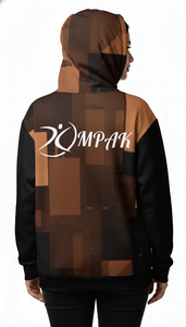 Sweat à capuche unisexe oversize moderne pour l'hiver, avec impression par sublimation brodée, pour les collections streetwear décontractées - Product Image 3