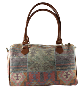 Sac à bandoulière en coton tissé artisanal imprimé Kelim pour femme, magnifiquement cousu, idéal pour le shopping et les voyages, type pochette - Product Image 1