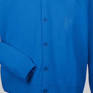 Cardigan en laine/cachemire épais pour femme, col en V, boutonné, couleur unie, pull élégant de haute qualité pour l'hiver - Product Image 5