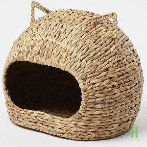 Cama para Gatos de Ratán Sostenible, Hecha a Mano, Ecológica, Cesta de Mimbre para Gatos, Muebles Acogedores para Mascotas para Hogares Modernos, Venta al Por Mayor - Product Image 4