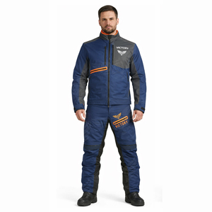 Combinaison de moto imperméable personnalisée, veste et pantalon de moto, équipement de protection pour motards, tourisme aventureux, course hors route - Product Image 5