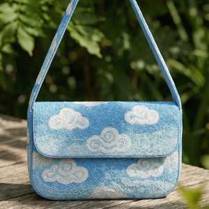Elegante Bolso de Mano con Cuentas Hecho a Mano para Mujer, con Detalles Artísticos Intrincados y Apariencia Lujosa para Bodas y Fiestas - Product Image 6