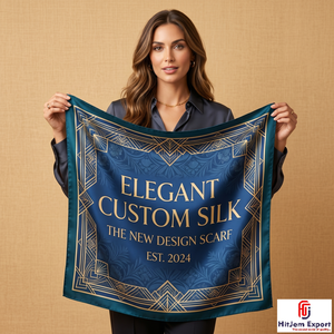 Pañuelo Hijab Largo Clásico Personalizado con Estampado, Chal Suave de Tela de Moda, Fabricante OEM ODM al por Mayor de Textiles Personalizados - Product Image 1